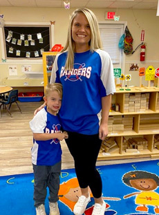 105 Twin Day Spirit Week Daycare Rangers Sports Teams