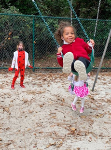 89 Fall Festival Outdoor Fun Swings