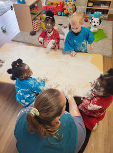 164 Babies And Cool Whip Sensory Table Web