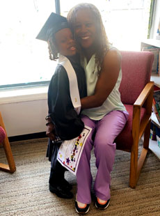 147 Pre K Graduation Day Student And Teacher Web