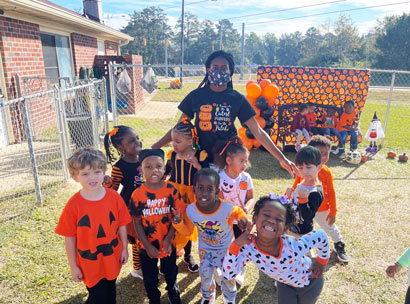 147 Halloween Pumpkin Pajamas Children And Teacher