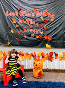 89 Fall Festival Photobooth Pumpkin Leaves 3