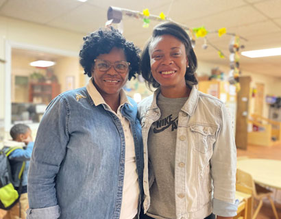 30 Teacher Spotlight Mrs. Betty Mcdowell, First Step Lead Teacher For Over 20 Years, Mrs. Emoni Tobias Toddler Teacher